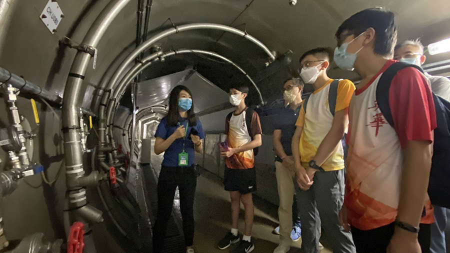 Landslide Sci-Tech Chamber in drainage tunnel