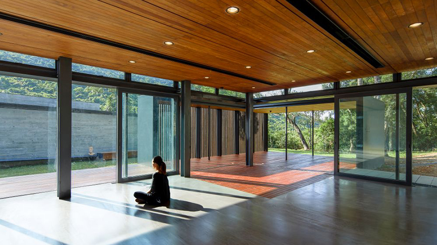 Architectural features of Hoi Ha Visitor Centre